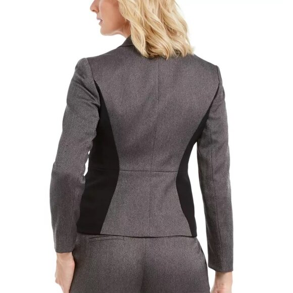 Kasper Two-Button Paneled Blazer - Picture 2 of 2